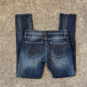 Rock & Republic Women's Dark Blue Skinny Jeans